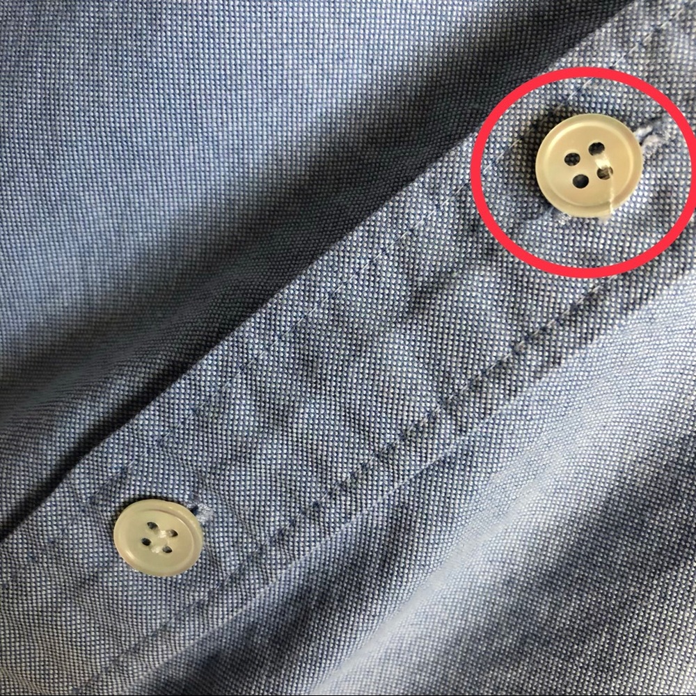 J. Crew Embellished Career Button Down 0 - Picture 7 of 8